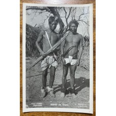 ABORIGENES INDIOS DE CHACO ANTIGUA TARJETA POSTAL INDIGENAS